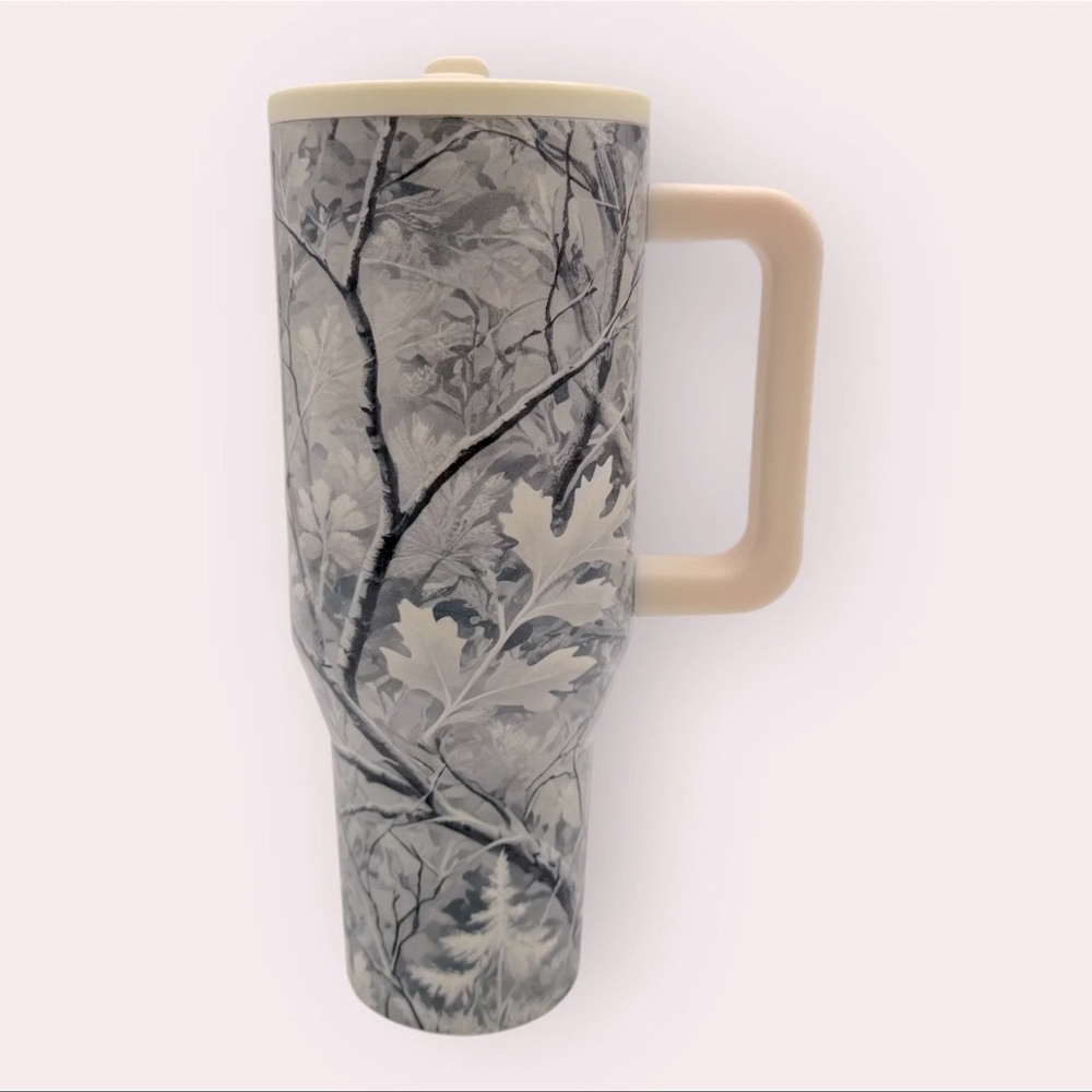 Camo Leak-Proof 40oz Tumbler with Handle